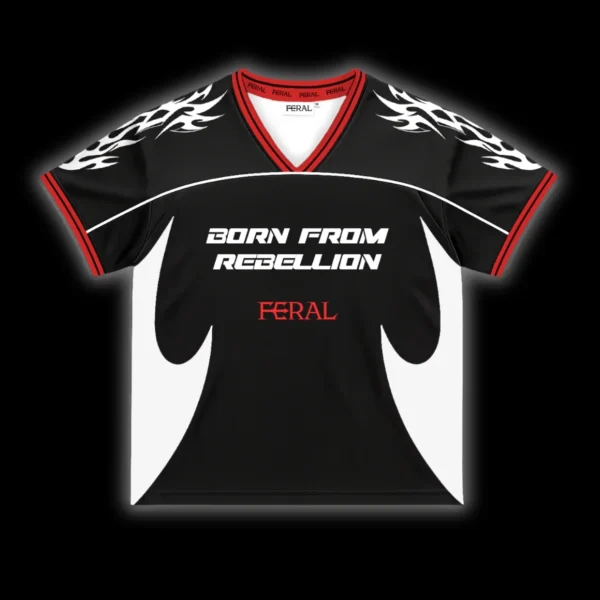 BORN FROM REBELLION JERSEY RED