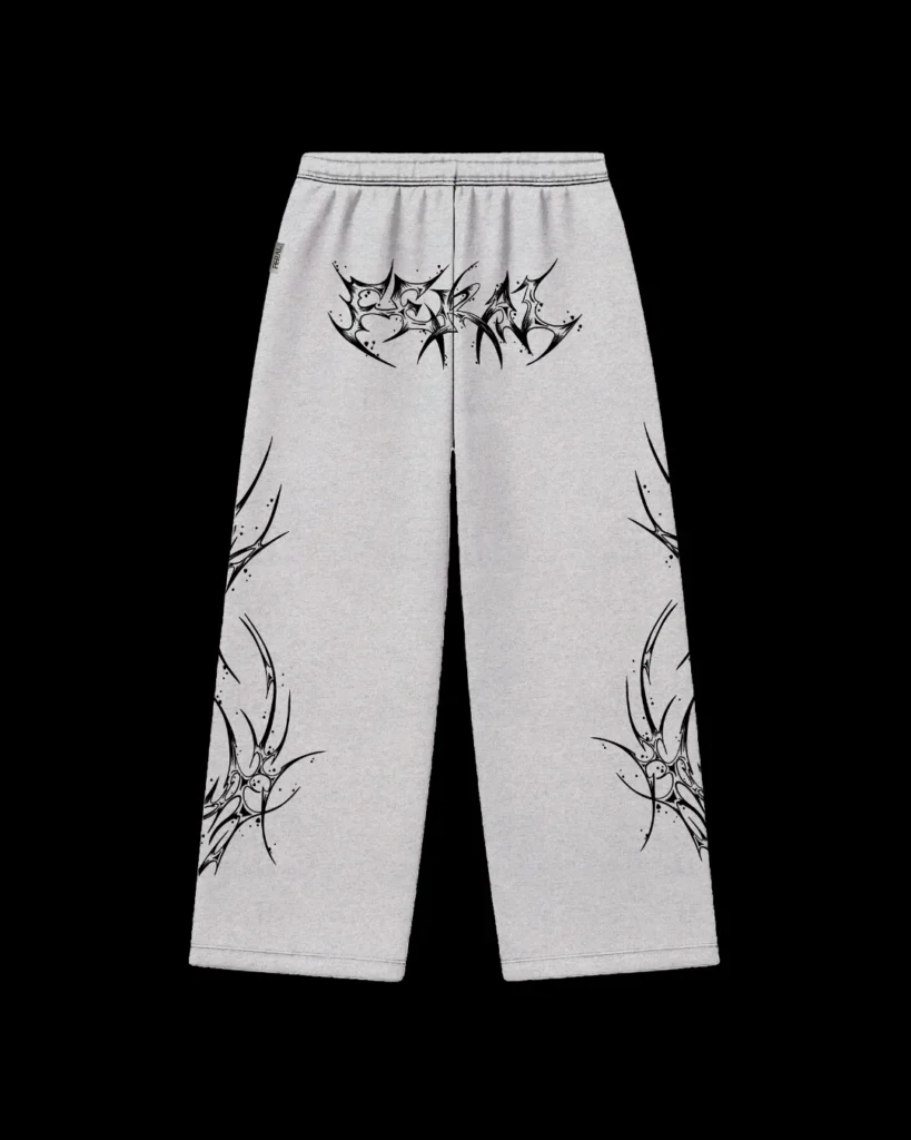 Feral Rogue Wide leg Sweatpants Grey