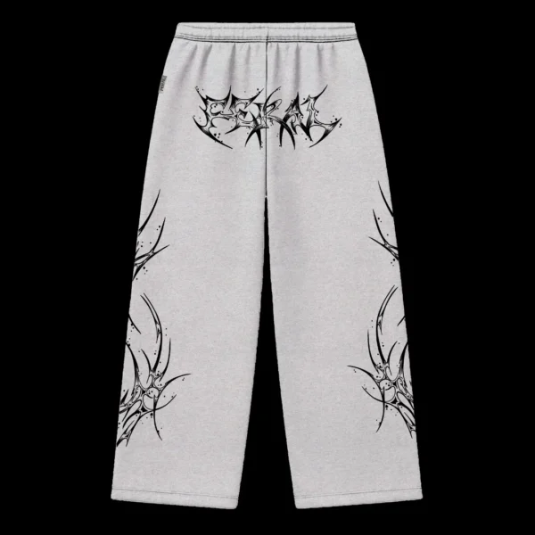 Feral Rogue Wide leg Sweatpants Grey