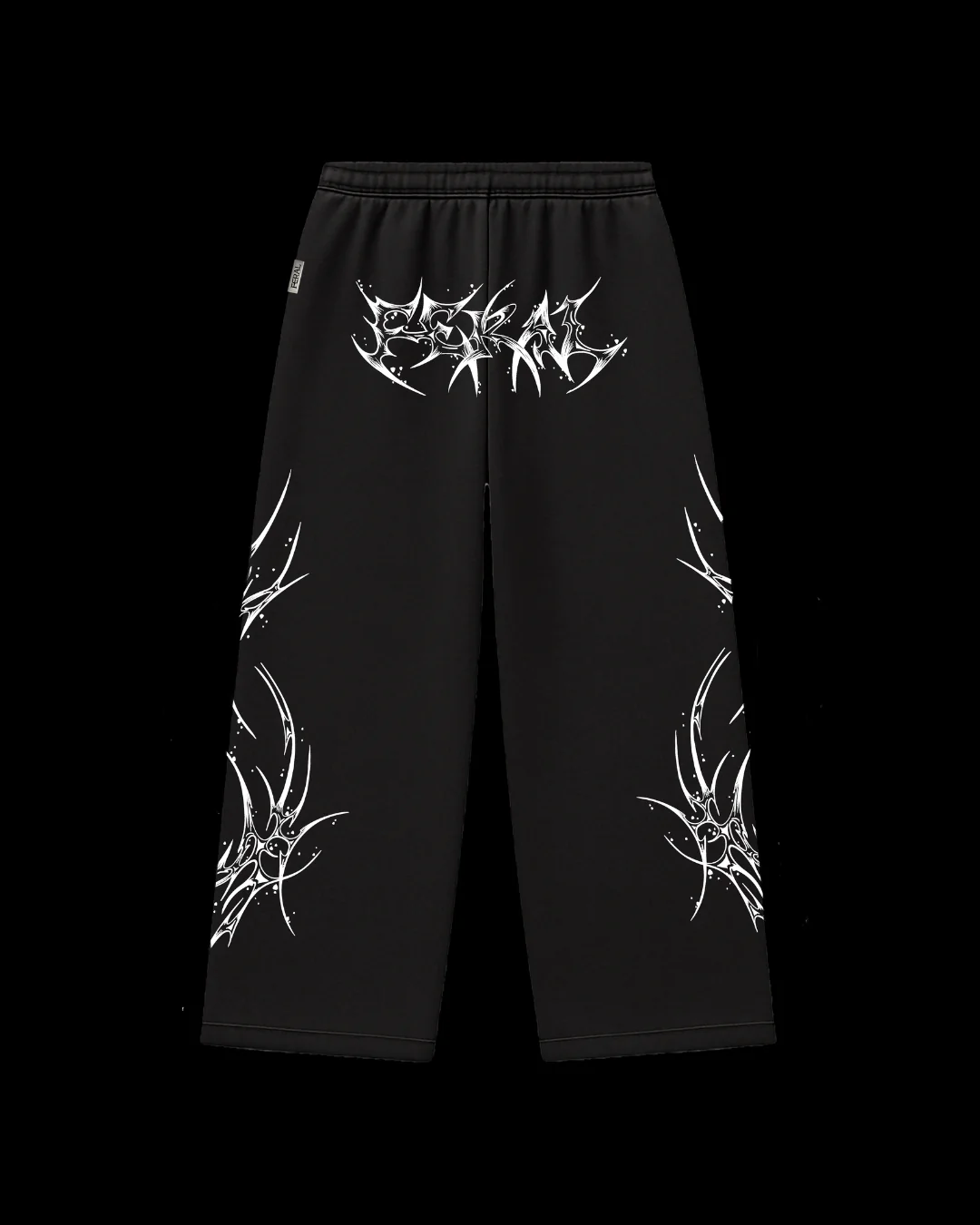 Feral Rogue Wide leg Sweatpants White
