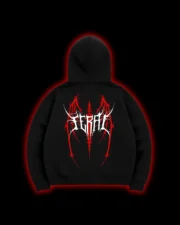feral black hoodie back 12