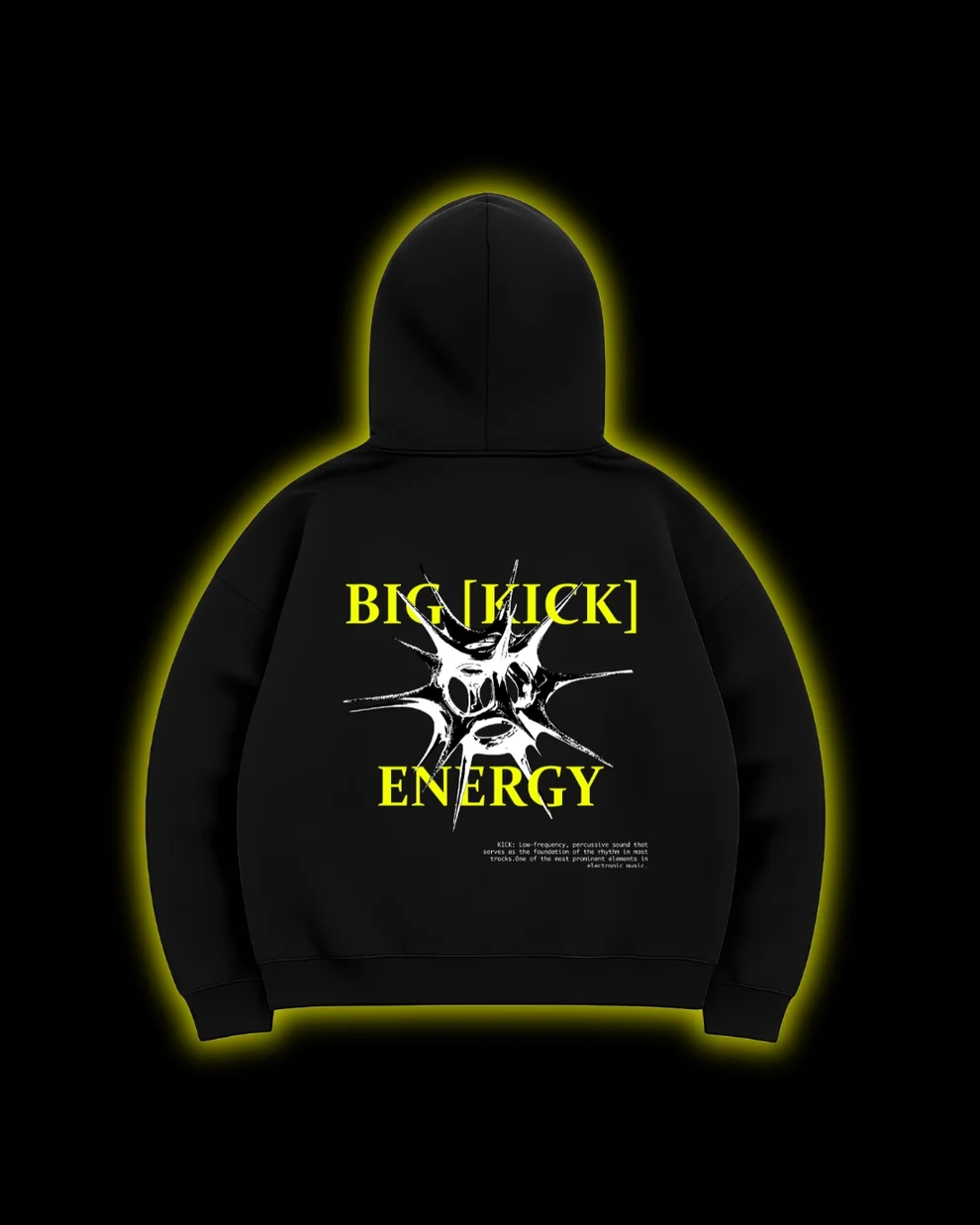 feral black hoodie back 14